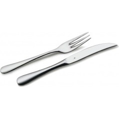 WMF Steak Knife/Fork Set - Premium Cromargan 18/10 Stainless Steel | Elegant & Durable Dining Experience